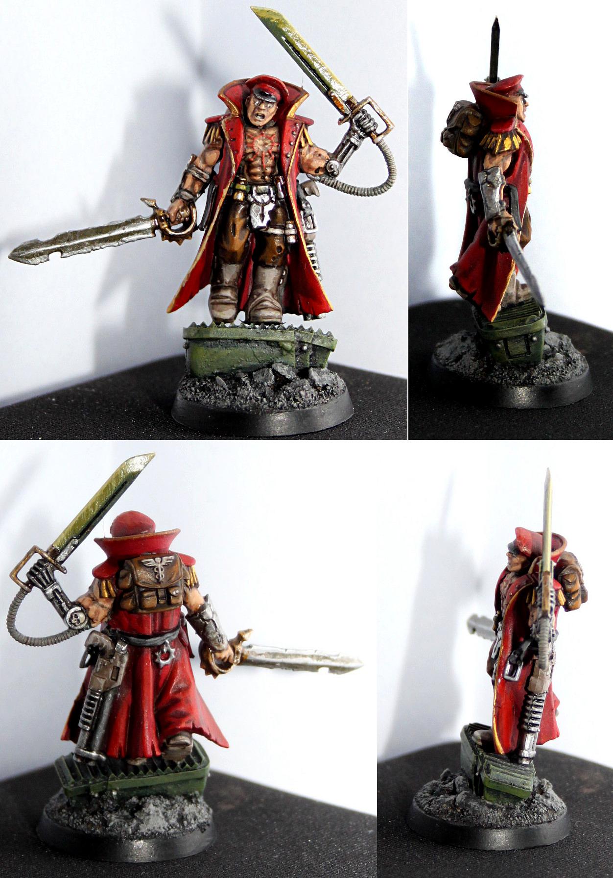 Chaos Cultist Leader Warhammer 40000 Cultist Squad Leader